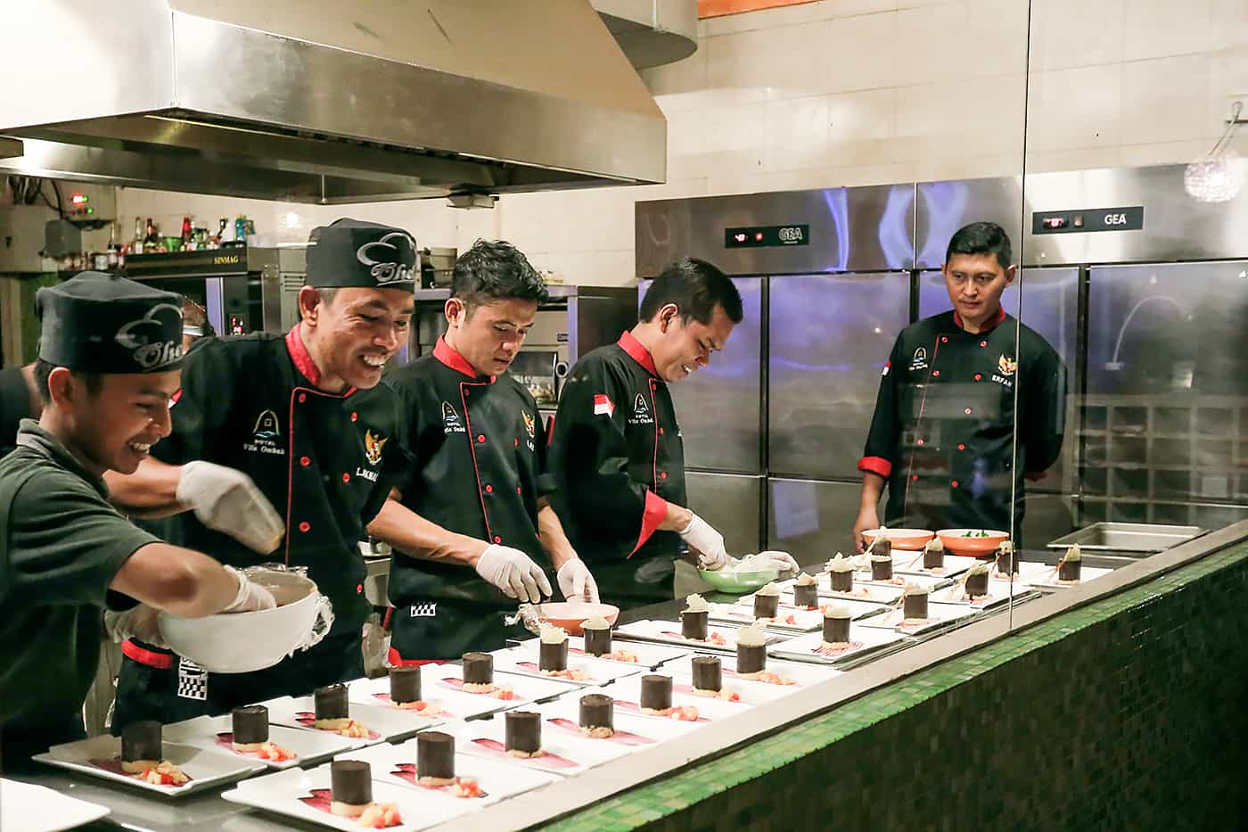 Beach sunrise in the Gili Islands of Lombok Indonesia